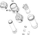 RockShox Air Can Kit Linear für Super Deluxe C1+/Deluxe C1+ ab Modell 2023