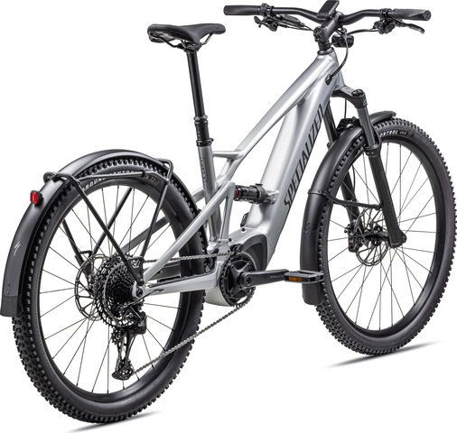 Specialized Turbo Tero X 4.0 29" / 27,5" E-Trekking-Bike - silver dust-smoke/29" (VR), 27,5" (HR)/M