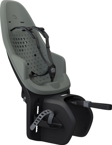 Thule Yepp 2 Maxi Kids Bike Seat for Pannier Rack Installation - agave