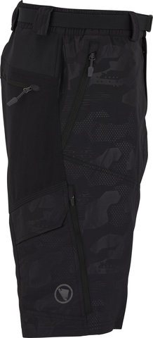 Endura Hummvee Shorts w/ Liner Shorts - black-camo/M