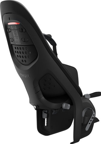 Thule Yepp 2 Maxi Kids Bike Seat for Pannier Rack Installation - midnight-black