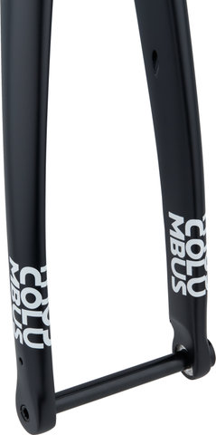 Columbus Futura Disc SLX Carbon Gabel - matt black/1 1/8" - 1 1/4" tapered/28"/100 mm/12 mm Steckachse