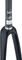 Columbus Futura Disc SLX Carbon Gabel - matt black/1 1/8" - 1 1/4" tapered/28"/100 mm/12 mm Steckachse