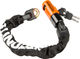 Kryptonite Evolution 4 Integrated Chain Kettenschloss - schwarz-orange-weiß/55 cm